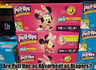 are pull-ups as absorbent as diapers?