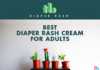 best diaper rash cream for adults