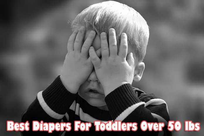 best diapers for toddlers over 50lbs