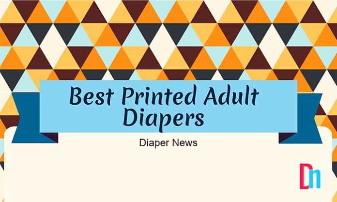 best printed adult diapers