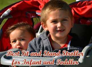 best sit and stand stroller for infant and toddler