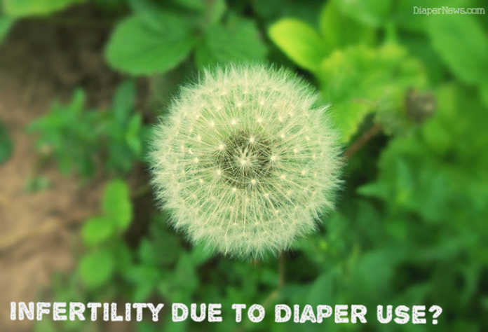 diaper use cause infertility