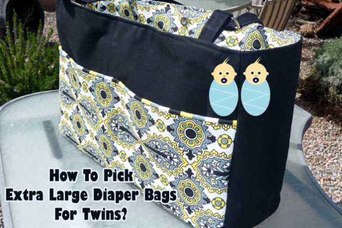 Top 5 Best Extra Large Diaper Bags for Twins 2019 Reviews | Diaper News